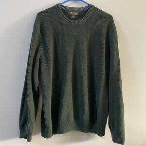 Eddie Bauer Men's Cotton Sweater Size Medium